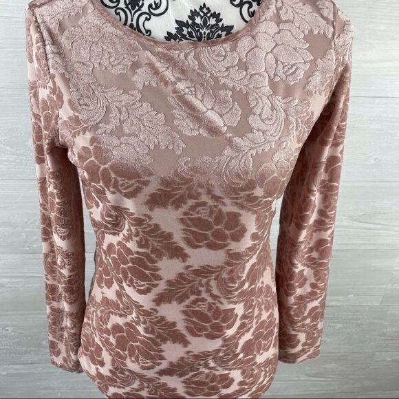 Sundance Delicate Senses Burnout Velvet Top - Picture 3 of 7